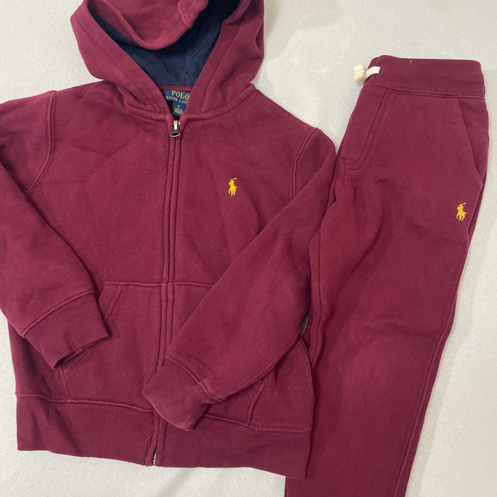 Polo by Ralph Lauren Maroon Hoodie
